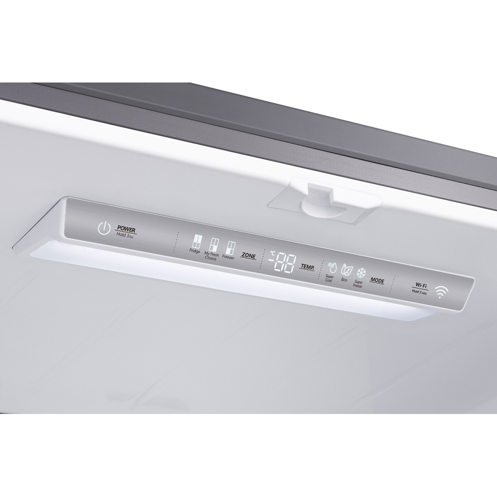 Side by Side HISENSE RF749N4SWSE, Total No Frost, 579 l, H 178.5 cm, Clasa E, Dozator apa, Wi-Fi, argintiu