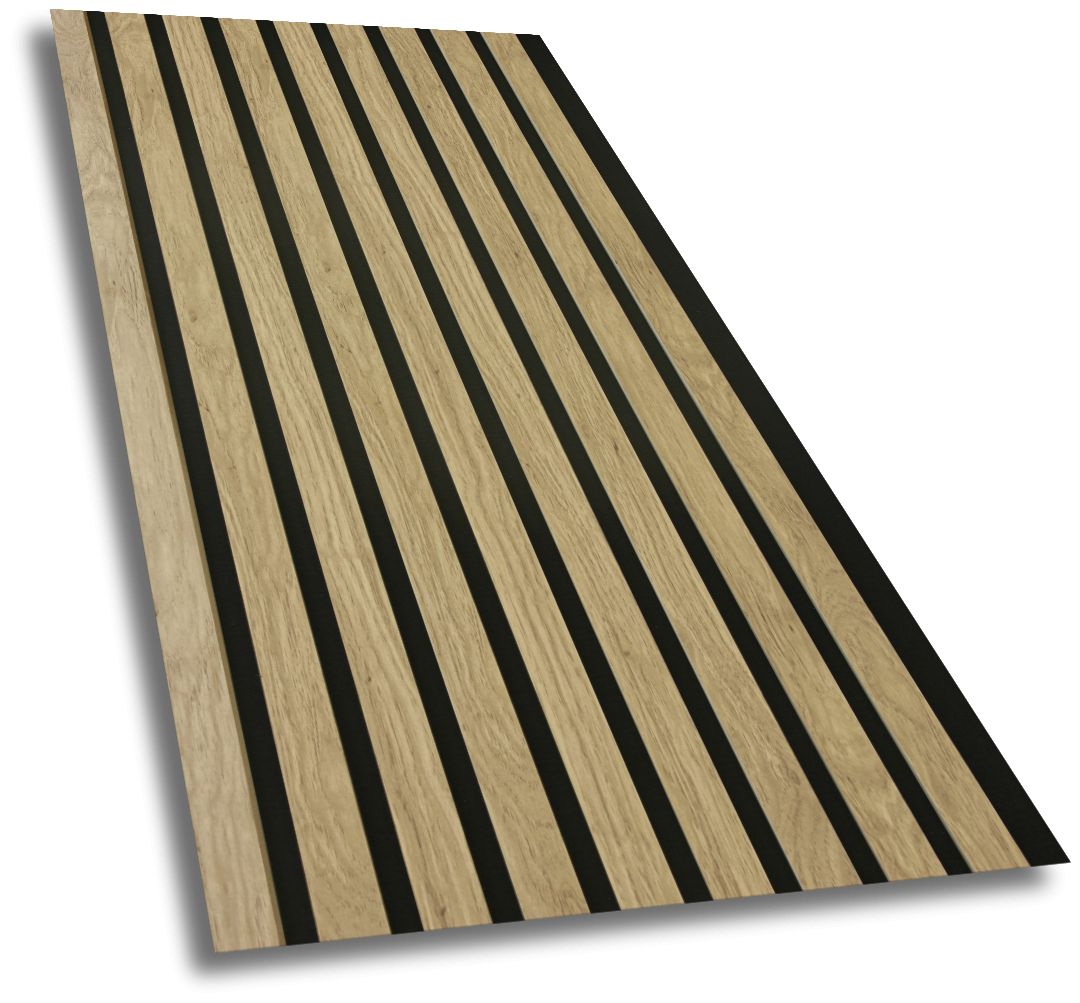 Panou riflaj decorativ VELTA DOORS, MDF, 260 x 30 cm, stejar, 1.56 mp