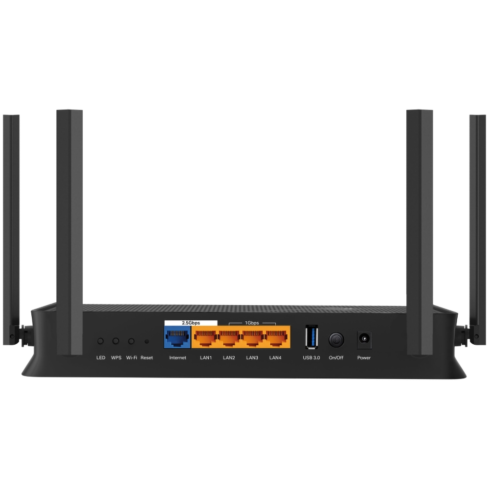 Router Wireless Gigabit TP-LINK Archer BE230 BE3600, Wi-Fi 7, Dual-Band 688 + 2882 Mbps, negru