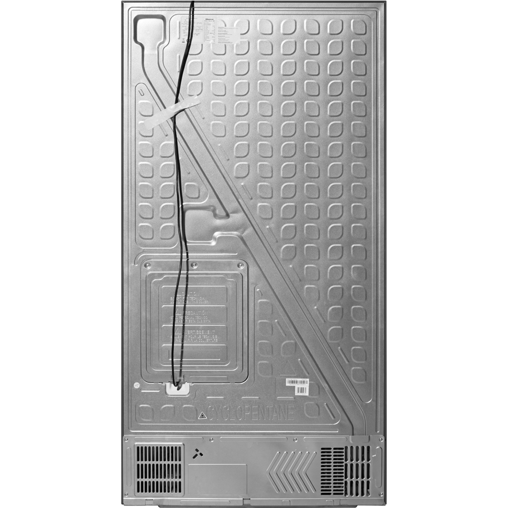 Side by Side HISENSE RQ758N4SBFE, Total No Frost, 609 l, H 178.5 cm, Clasa E, Wi-Fi, negru