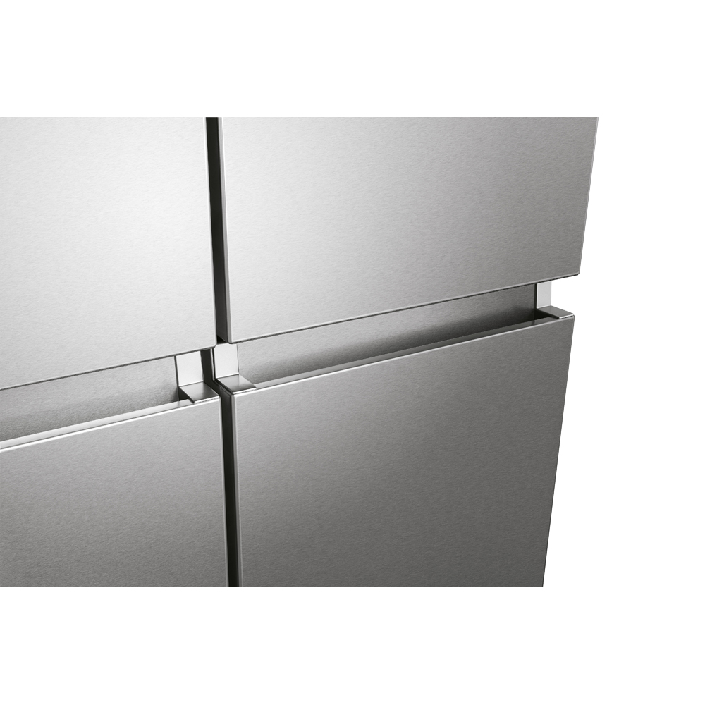 Side by Side HISENSE RQ758N4SBSE, Total No Frost, 609 l, H 178.5 cm, Clasa E, Wi-Fi, inox