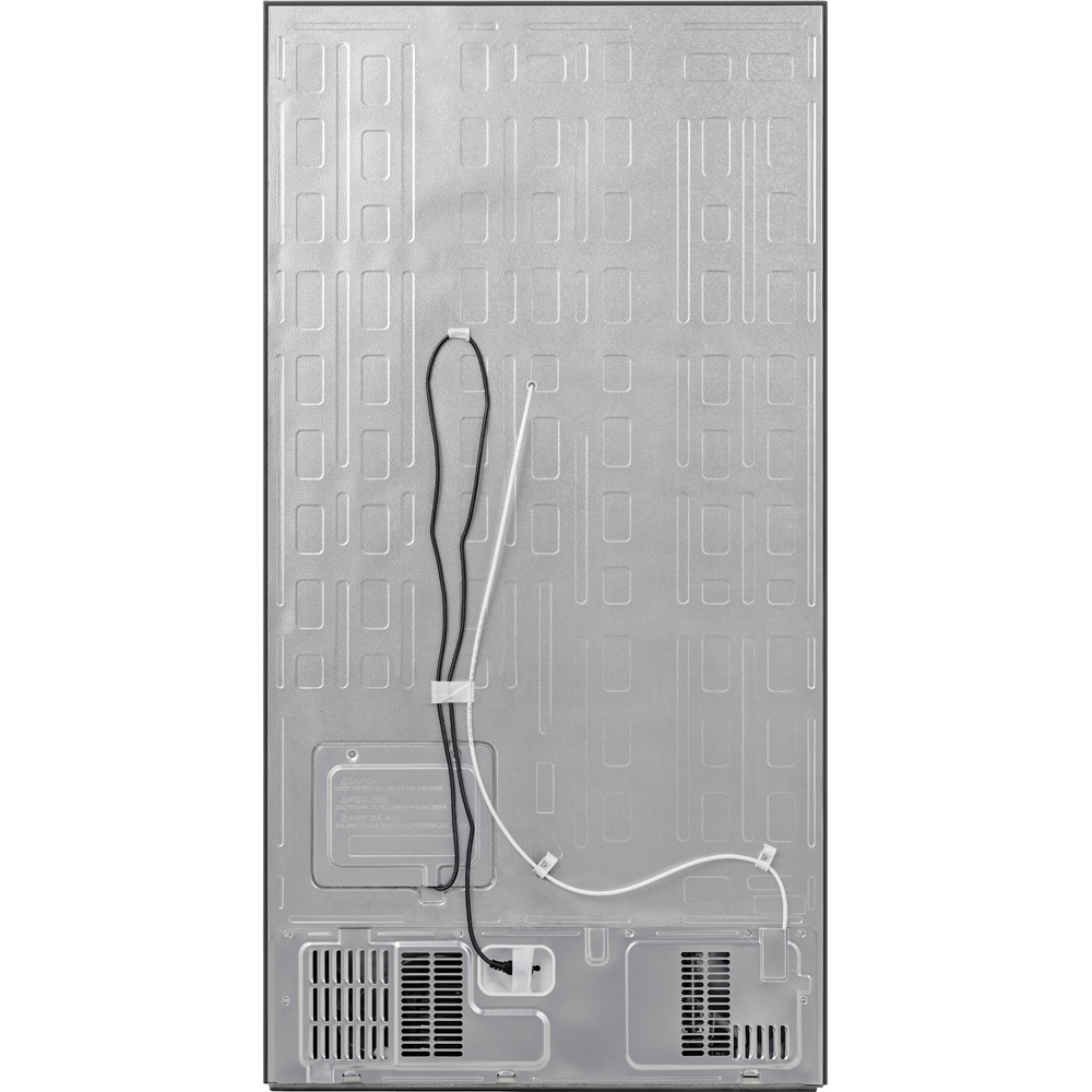 Side by Side HISENSE RS818N4TIE, Total No Frost, 632 l, H 179 cm, Clasa E, Dozator apa, Wi-Fi, argintiu