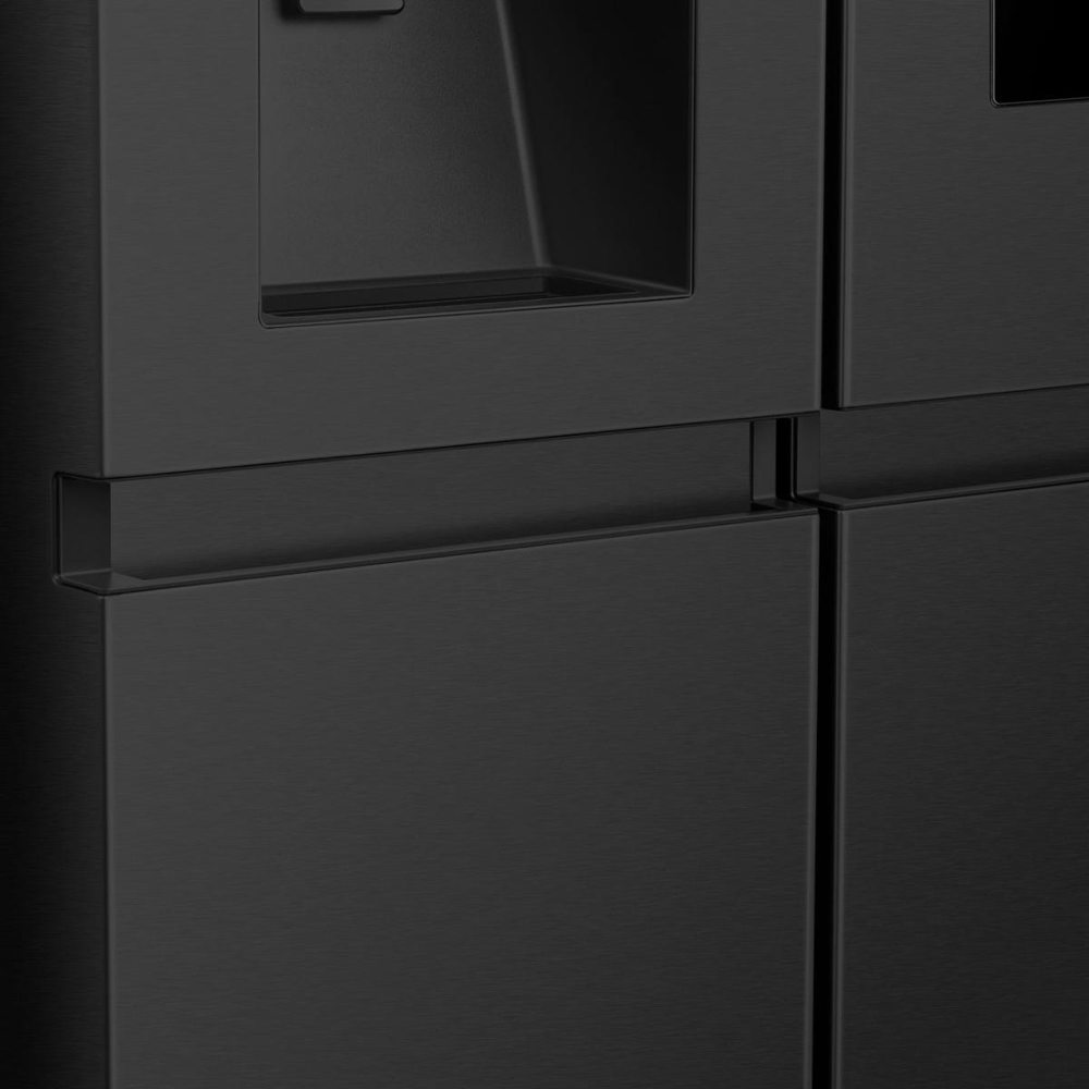 Side by Side HISENSE RS9P628GPFE, Total No Frost, 614 l, H 179 cm, Clasa E, Dozator apa, Wi-Fi, negru