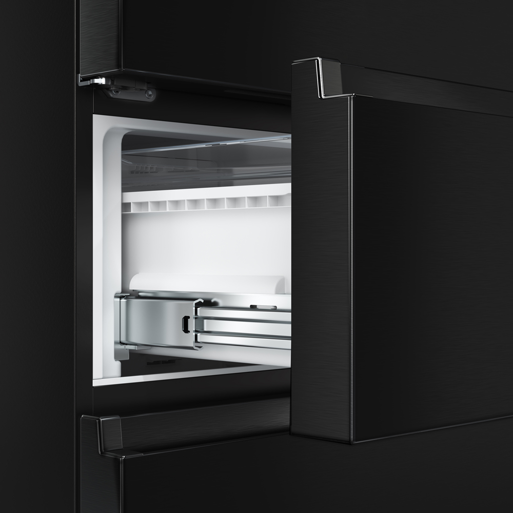 Combina frigorifica HISENSE RT641N4AFE1, Total No Frost, 493 l, H 200 cm, Clasa E, Wi-Fi, negru