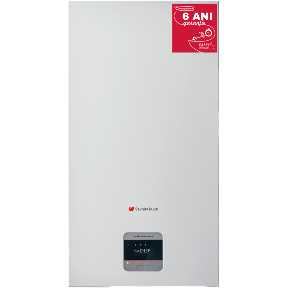 Centrala termica pe gaz in condensare VAILLANT Isotwin Condens T 35-CS/1 (N-INT), 35 kW, IPX4D, kit evacuare inclus