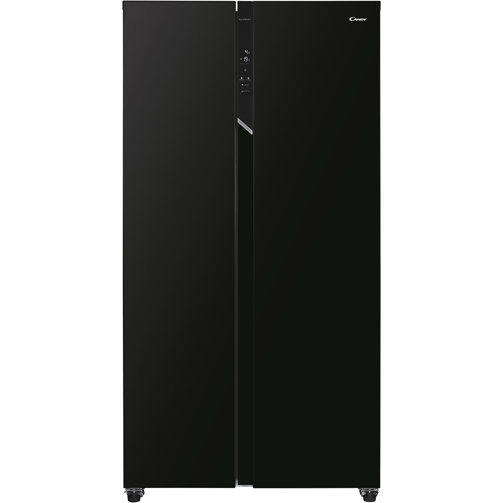 Side by Side CANDY CHSBSO-6174B, No Frost, 532 l, H 177 cm, Clasa E, negru