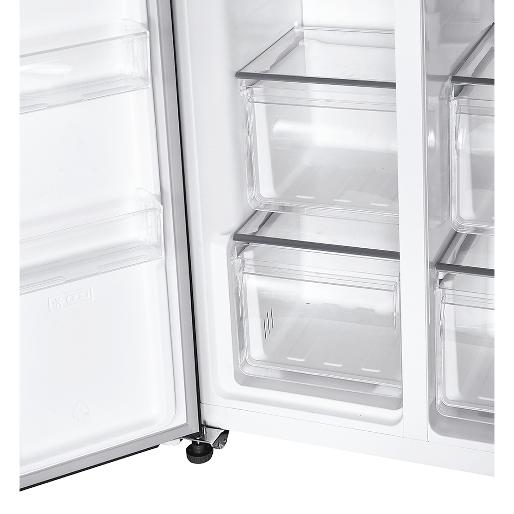 Side by Side CANDY CHSBSO-6174B, No Frost, 532 l, H 177 cm, Clasa E, negru