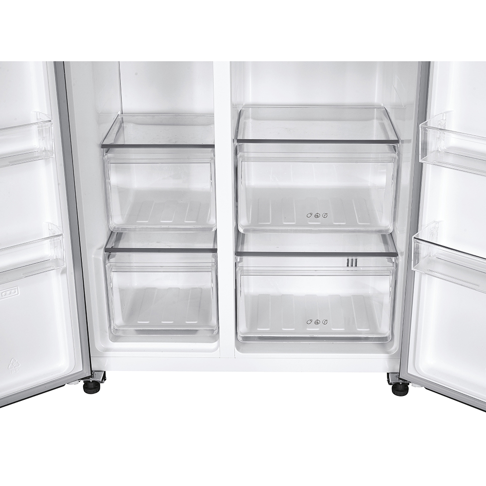 Side by Side CANDY CHSBSO-6174B, No Frost, 532 l, H 177 cm, Clasa E, negru