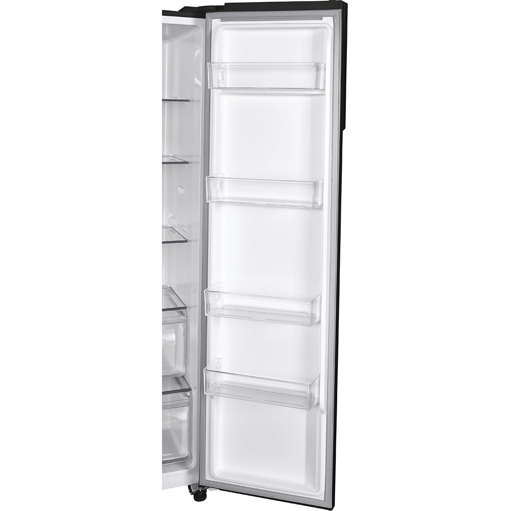 Side by Side CANDY CHSBSO-6174B, No Frost, 532 l, H 177 cm, Clasa E, negru