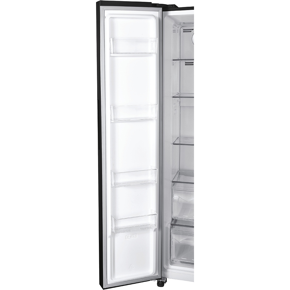 Side by Side CANDY CHSBSO-6174B, No Frost, 532 l, H 177 cm, Clasa E, negru