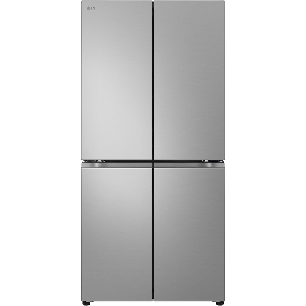 Side by Side LG GMB860PYDE, No Frost, 530 l, H 179 cm, Clasa E, argintiu