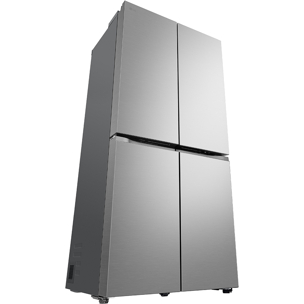 Side by Side LG GMB860PYDE, No Frost, 530 l, H 179 cm, Clasa E, argintiu