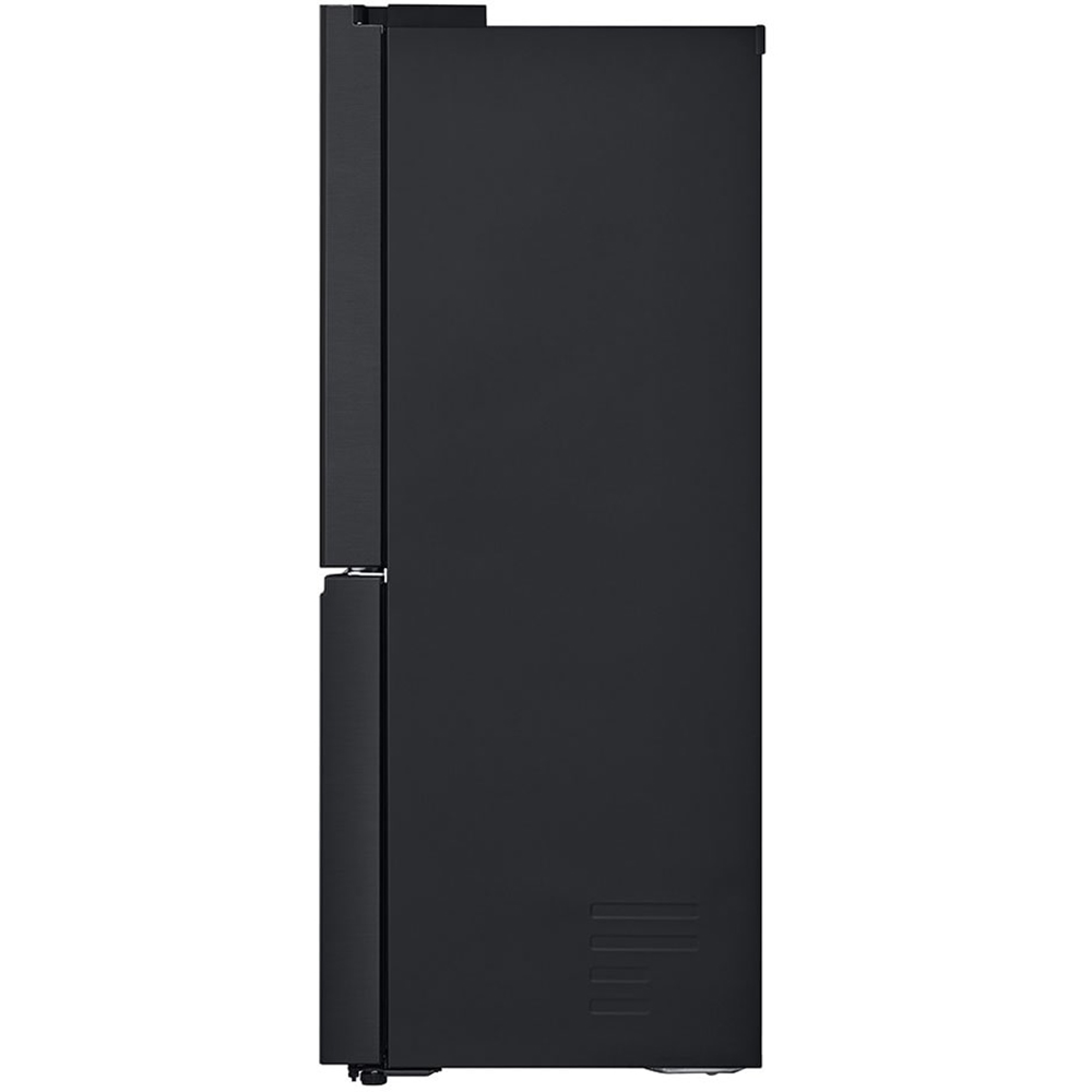 Side by Side LG GMG960EVEE, No Frost, InstaView, 638 l, H 179 cm, Clasa E, Dozator apa, negru