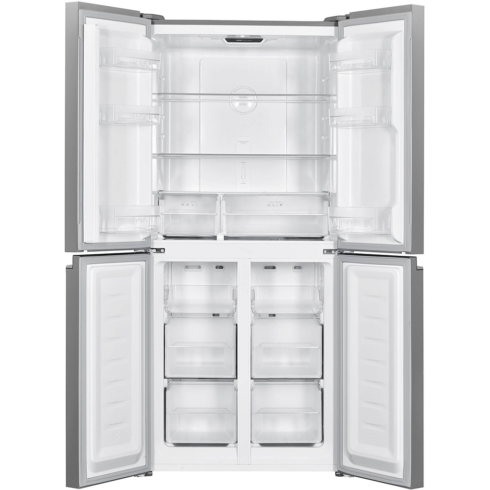 Side by Side BEKO GNO4031GS, NeoFrost, 421 l, H 180 cm, Clasa E, antracit