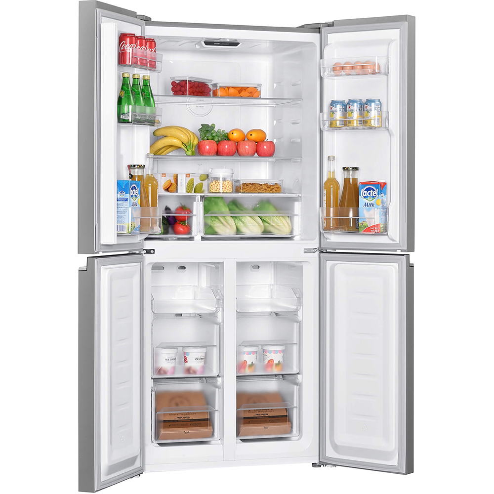 Side by Side BEKO GNO4031GS, NeoFrost, 421 l, H 180 cm, Clasa E, antracit