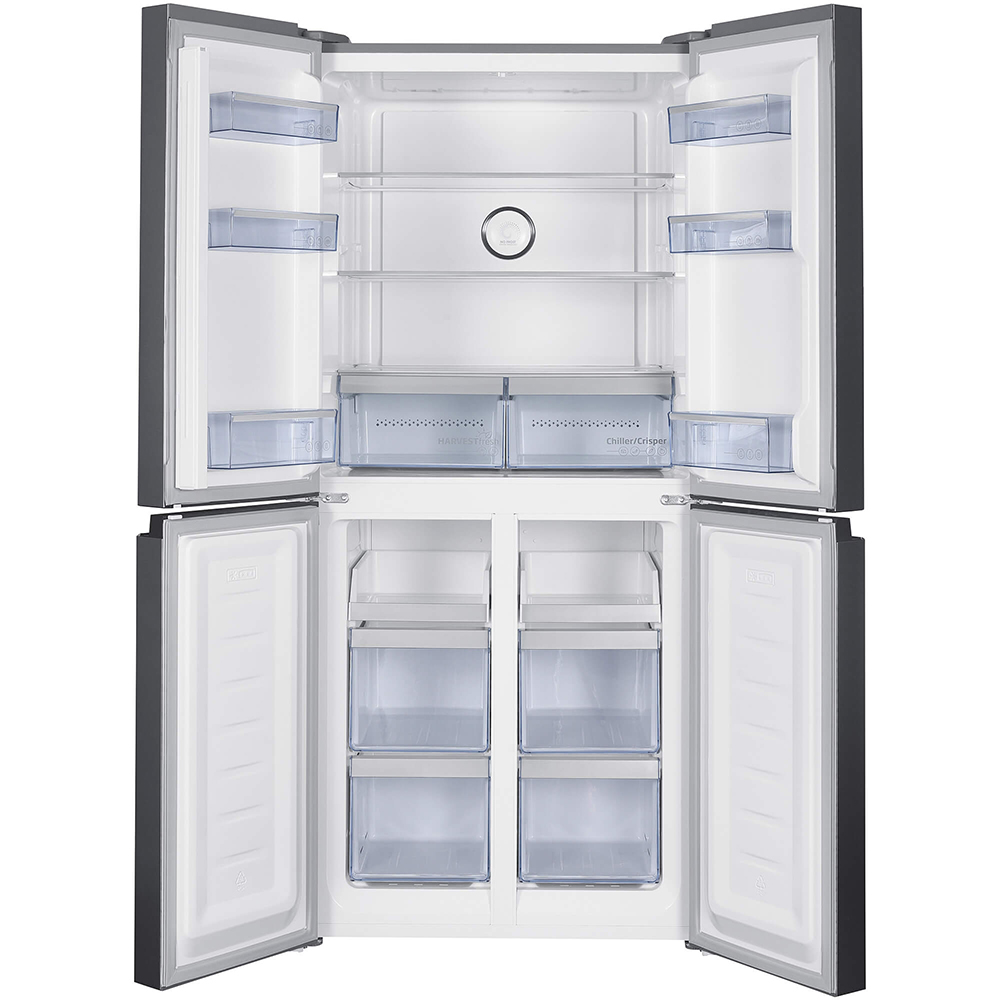 Side by Side BEKO GNO46623XPN, No Frost, 466 l, H 180 cm, Clasa D, inox