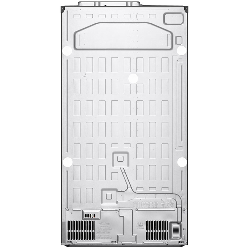 Side by Side LG GSBC40PYPE, No Frost, 664 l, H 179 cm, Clasa E, argintiu