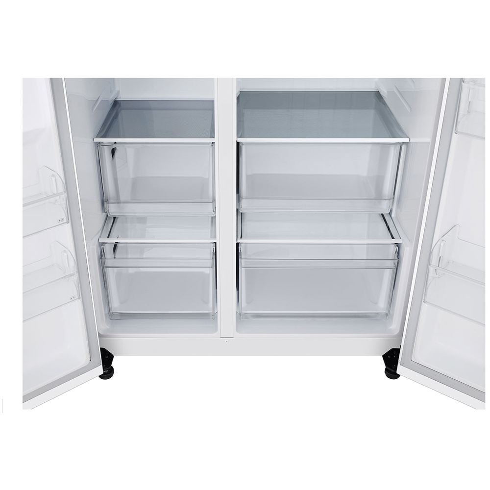 Side by Side LG GSBC40SWPE, No Frost, 664 l, H 179 cm, Clasa E, alb