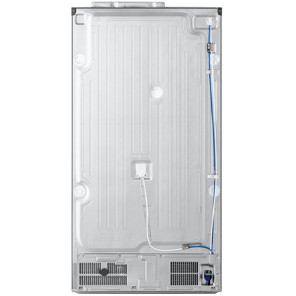 Side by Side LG GSJC41PYPE, No Frost, 641 l, H 179 cm, Clasa E, Dozator apa, argintiu
