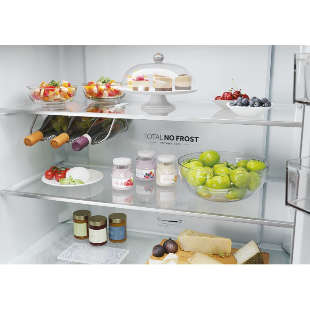 Side by Side HAIER HCR5919ENMB, No Frost, 528 l, H 190 cm, Clasa E, negru