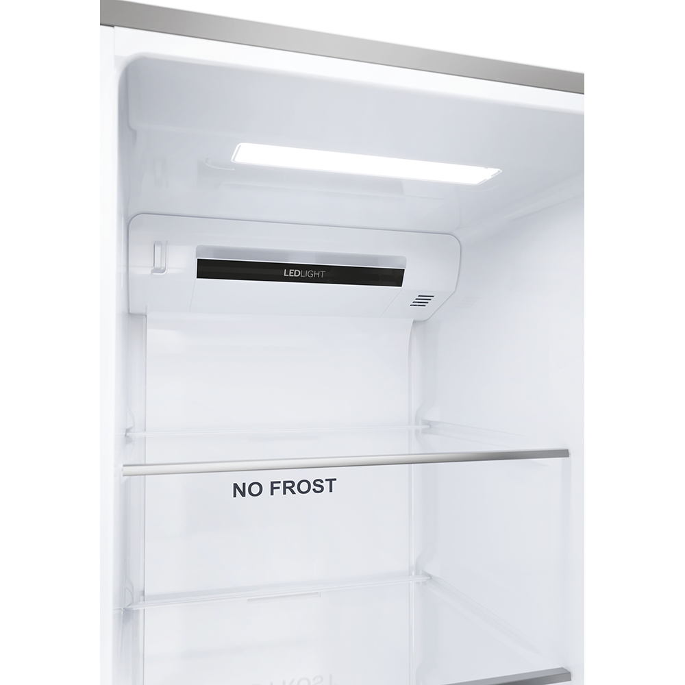 Side by Side HAIER HSR5918DWMP, Total No Frost, 521 l, H 177.5 cm, Clasa D, Dozator apa, inox