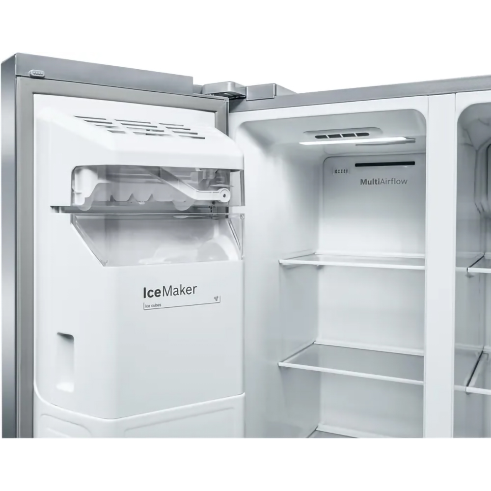 Side by Side BOSCH KAG93AIEP, No Frost, 560 l, H 178.7 cm, Clasa E, inox