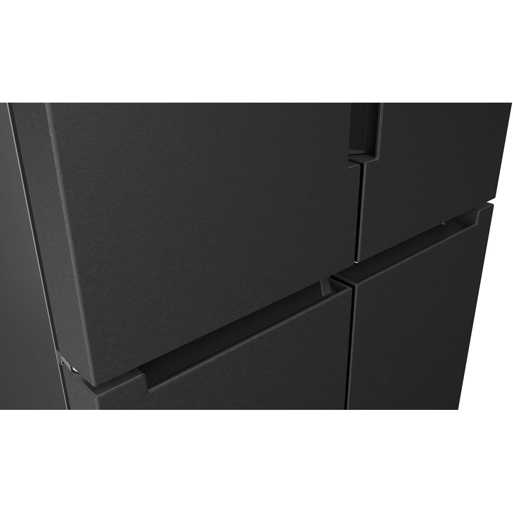 Side by Side BOSCH KFN96AXEA, No Frost, 605 l, H 183 cm, Clasa E, dark inox