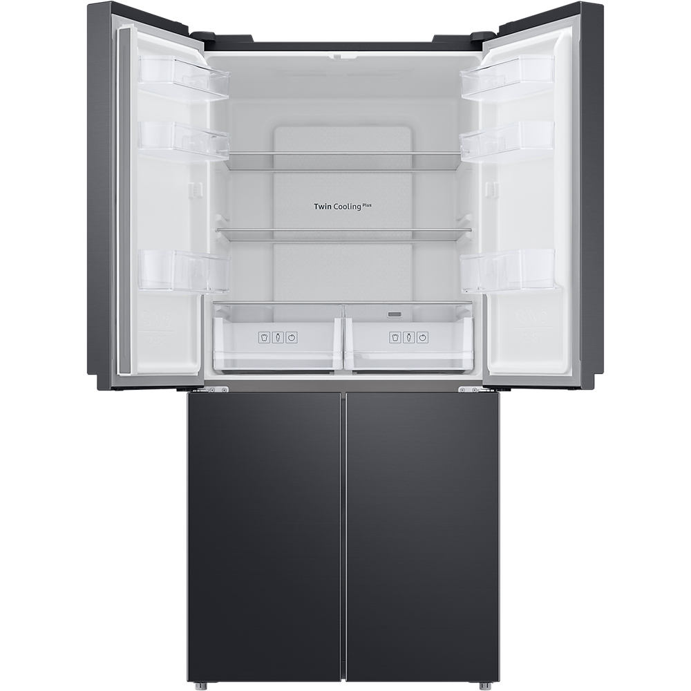 Side by Side SAMSUNG RF48A400EB4/EO, No Frost, 488 l, H 179 cm, Clasa E, negru