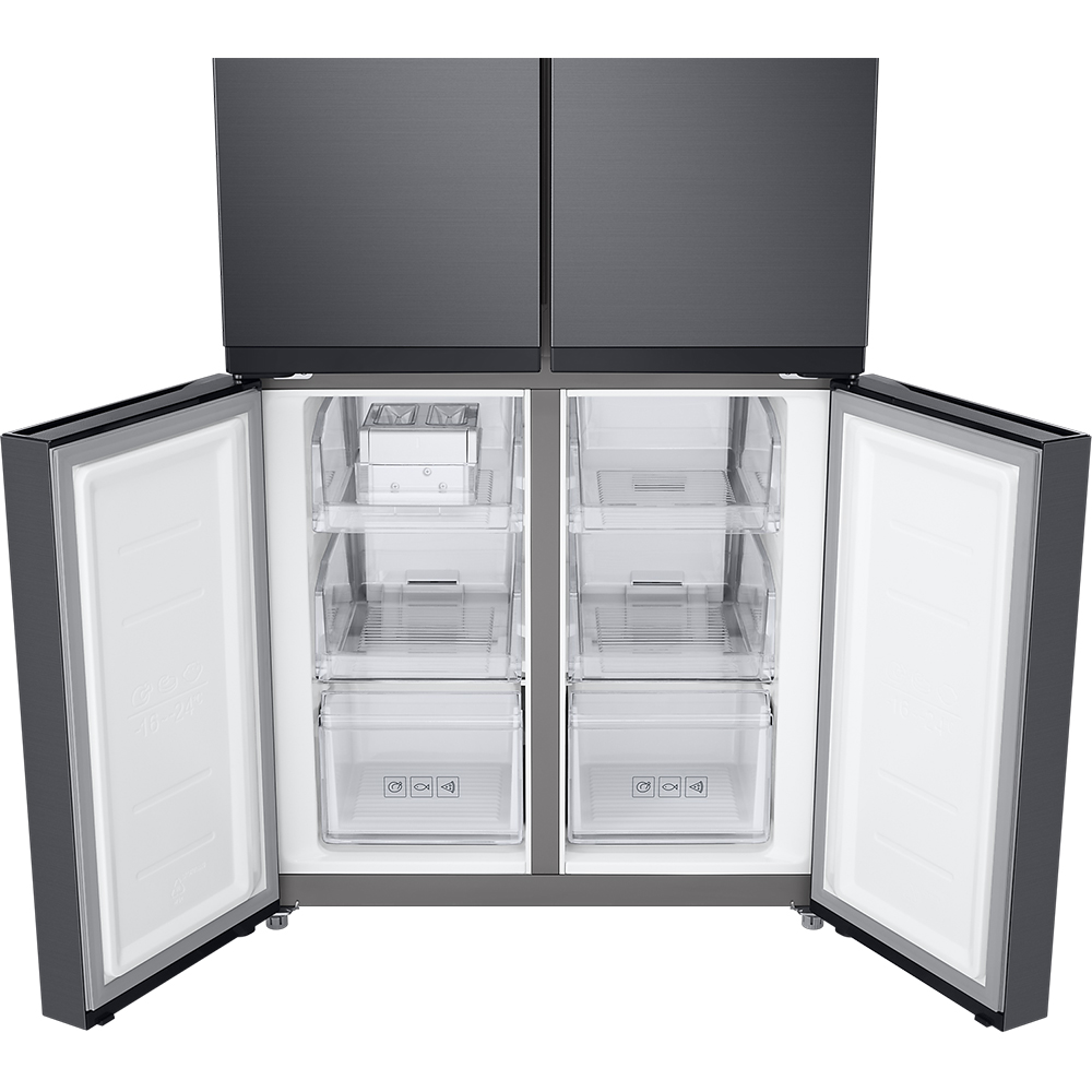 Side by Side SAMSUNG RF48A400EB4/EO, No Frost, 488 l, H 179 cm, Clasa E, negru