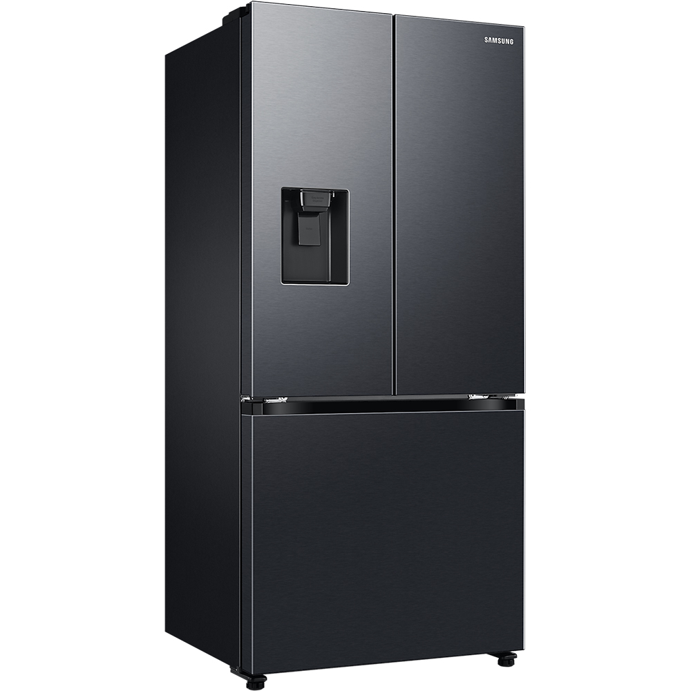 Side by Side SAMSUNG RF50C530EB1/EO, No Frost, 495 l, H 177 cm, Clasa E, Dozator apa, negru