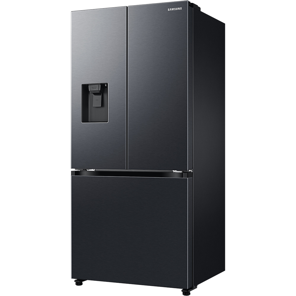 Side by Side SAMSUNG RF50C530EB1/EO, No Frost, 495 l, H 177 cm, Clasa E, Dozator apa, negru