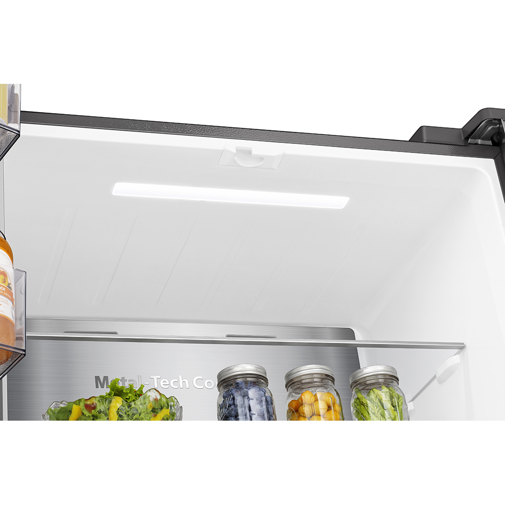 Side by Side HISENSE RQ5P470SAFE, Total No Frost, 483 l, H 178.5 cm, Clasa E, Wi-Fi, negru