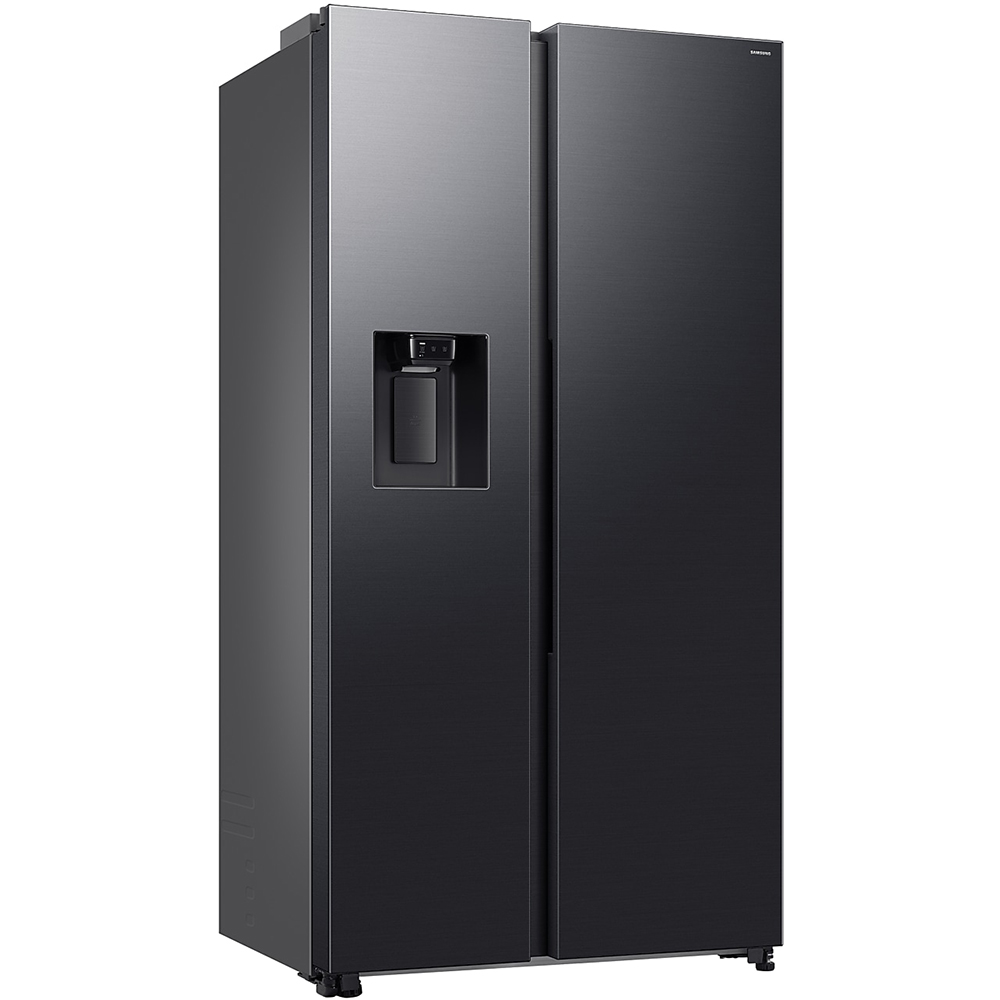 Side by Side SAMSUNG RS70F64KDFEO, No Frost, AI Energy, 640 l, H 178.4 cm,Clasa D, Dozator apa, dark inox