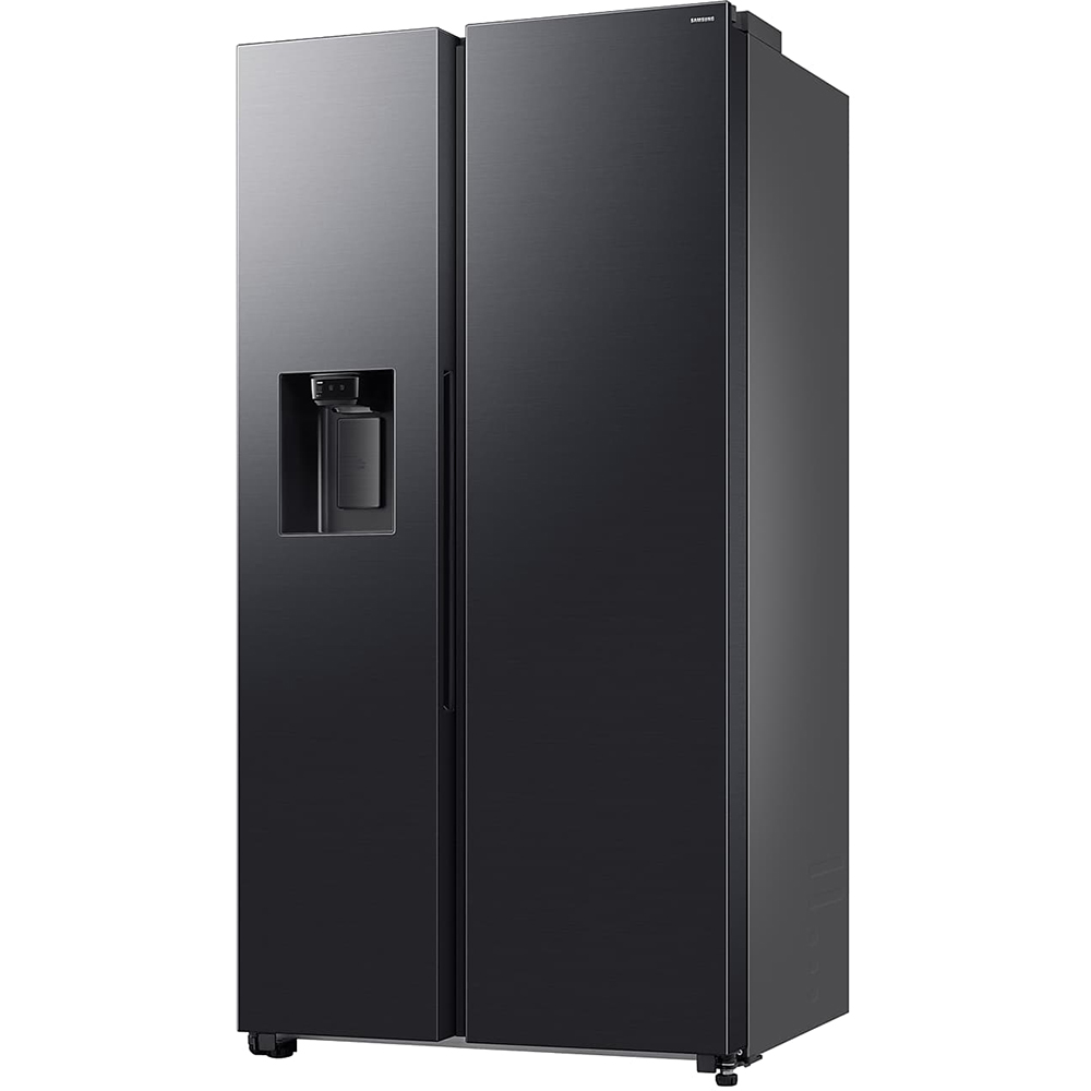 Side by Side SAMSUNG RS70F64KDFEO, No Frost, AI Energy, 640 l, H 178.4 cm,Clasa D, Dozator apa, dark inox