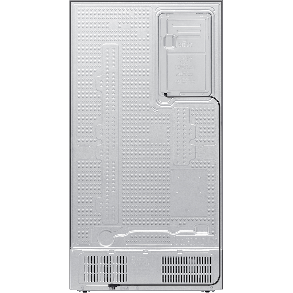 Side by Side SAMSUNG RS70F65KEFEO, No Frost, AI Energy, 640 l, H 178.4 cm, Clasa E, Dozator apa, dark inox