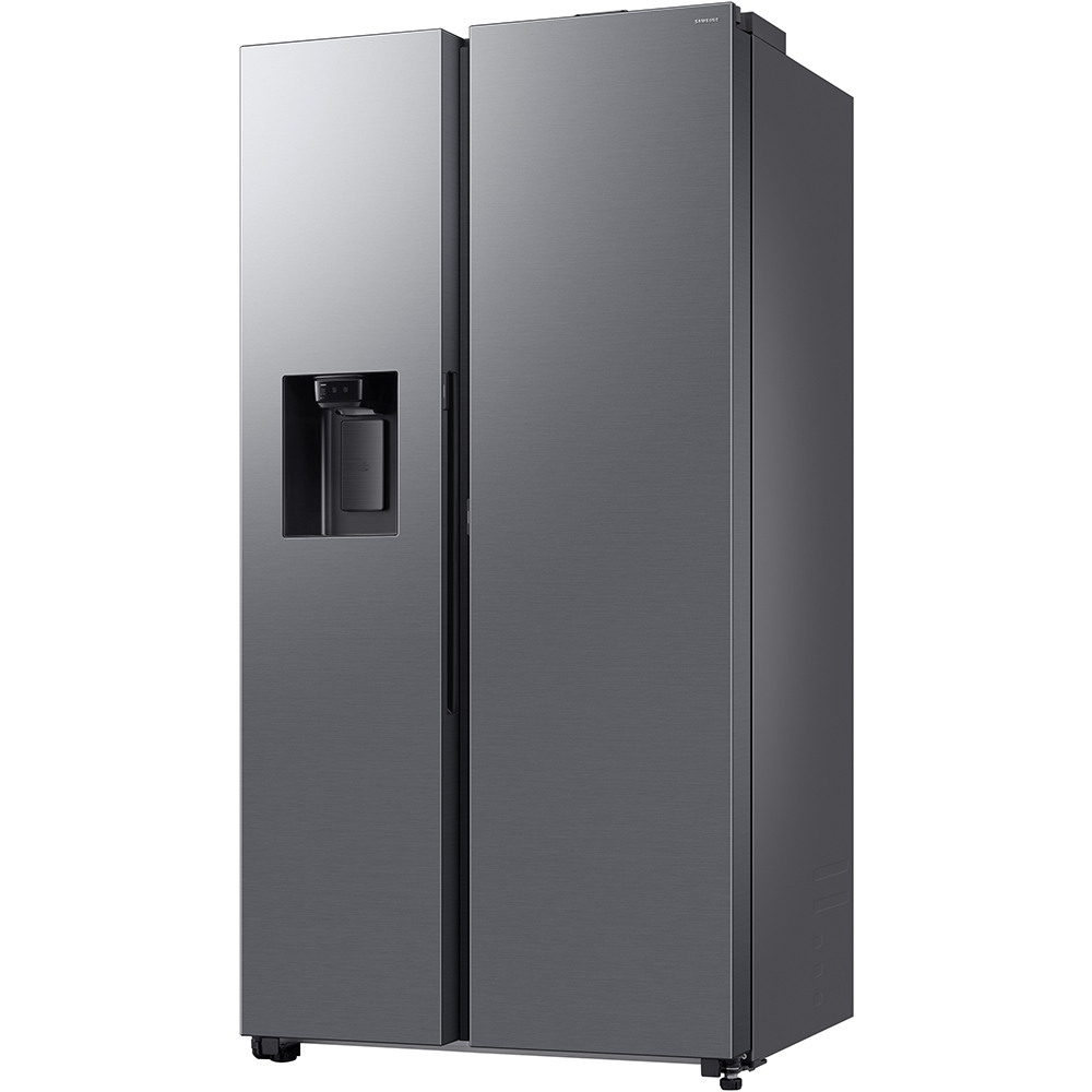 Side by Side SAMSUNG RS80F67KCTEO, No Frost, AI Energy, 634 l, H 178.4 cm, Clasa C, Dozator apa, inox