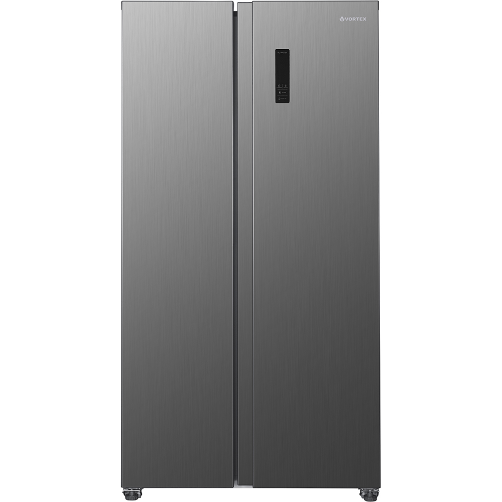 Side by Side VORTEX VS43NSS01H, No Frost, 442 l, H 177 cm, Clasa E, inox