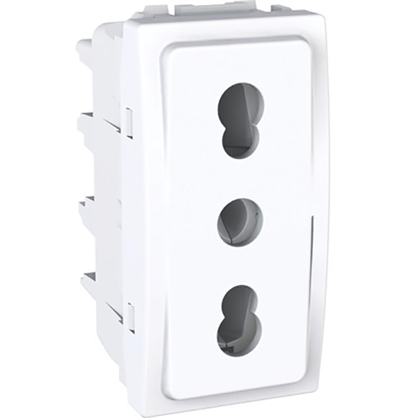 Priza de interior IT SCHNEIDER MGU3.023.18, 1 modul, IP20, alb