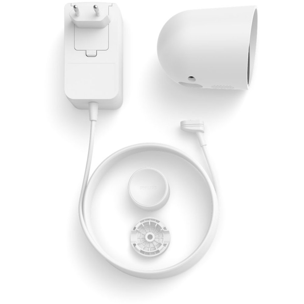 Camera IP Wireless exterior PHILIPS HUE Secure, Full HD 1080p, IR, Night vision, alb