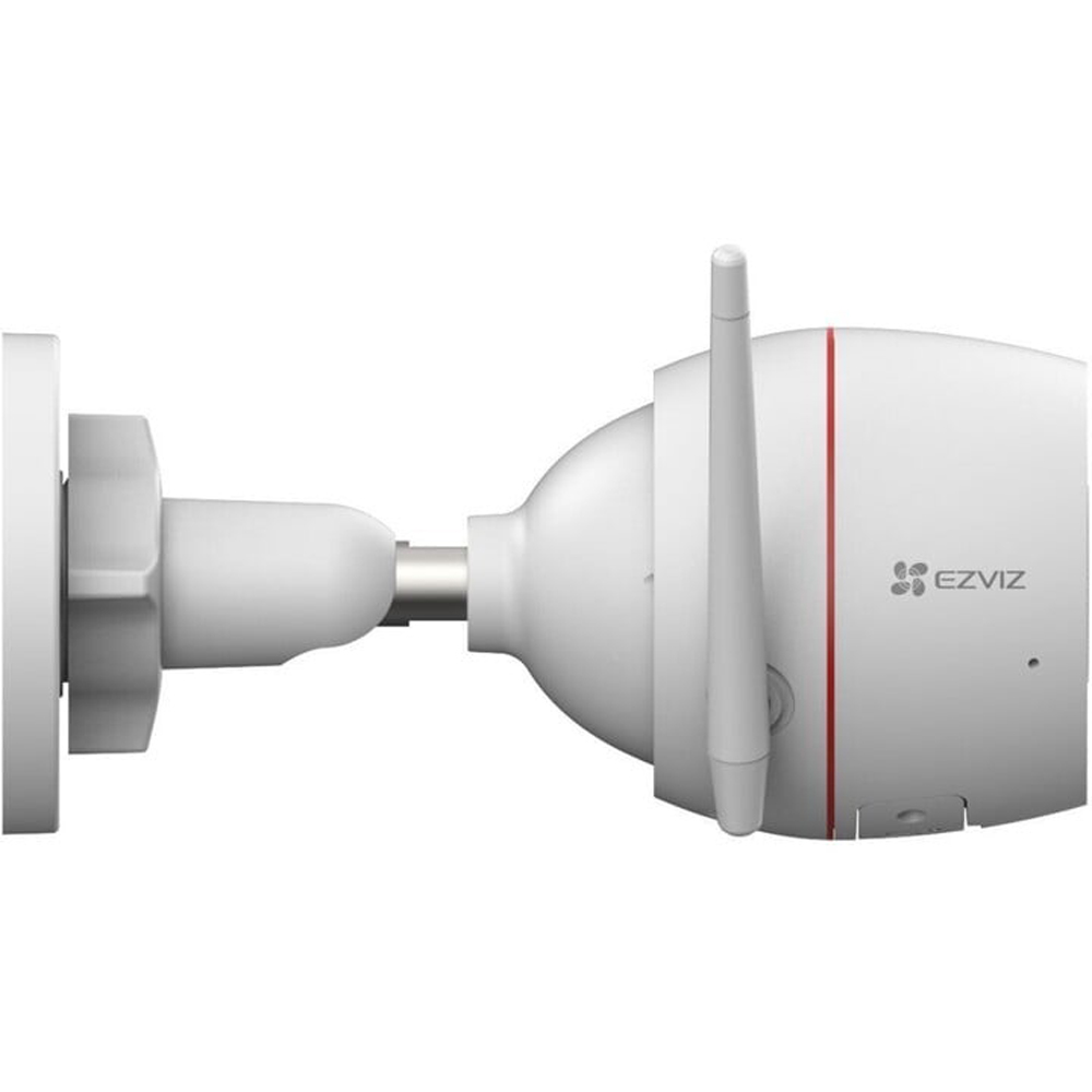 Kit de supraveghere video EZVIZ H3C, 2K, 4 camere, Wi-Fi, 8 canale, Color Night Vision, alb