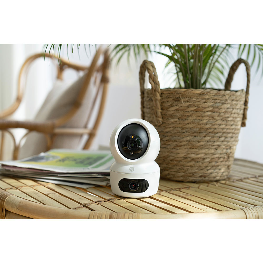 Camera IP Wireless EZVIZ H7c Dual, 2K+, IR 15m, Wi-Fi 5GHz, Motion Detection, alb