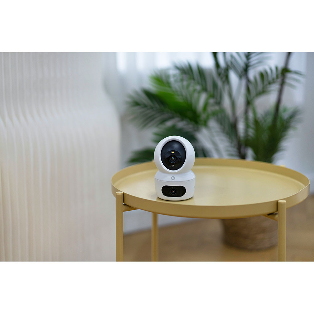 Camera IP Wireless EZVIZ H7c Dual, 2K+, IR 15m, Wi-Fi 5GHz, Motion Detection, alb