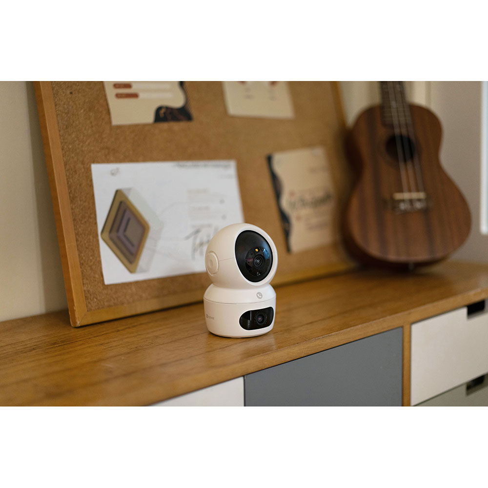 Camera IP Wireless EZVIZ H7c Dual, 2K+, IR 15m, Wi-Fi 5GHz, Motion Detection, alb