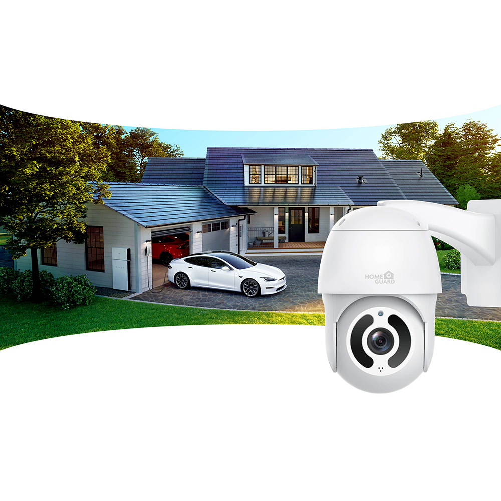 Camera IP Wireless PTZ HOMEGUARD HGWOB-253, QHD 1440p, IR, Night Vision, Alb