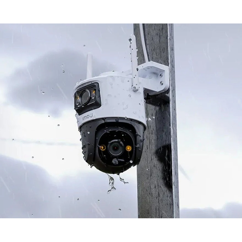 Camera IP Wireless PTZ IMOU Cruiser Dual, 5+3MP, 1296p, IR, Night Vision, Alb
