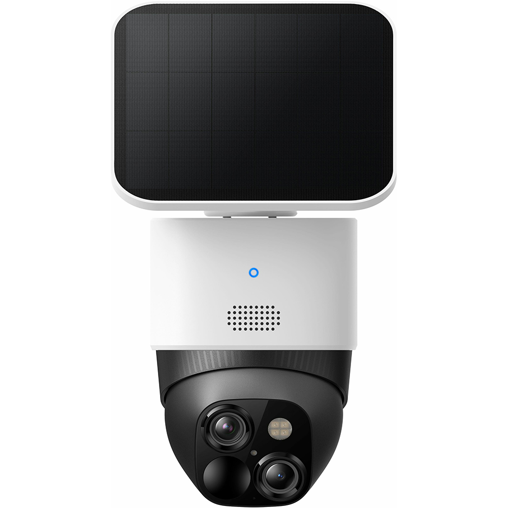 Camera IP Wireless exterior eufyCam SoloCam S340, 2K, IR, Night Vision, alb
