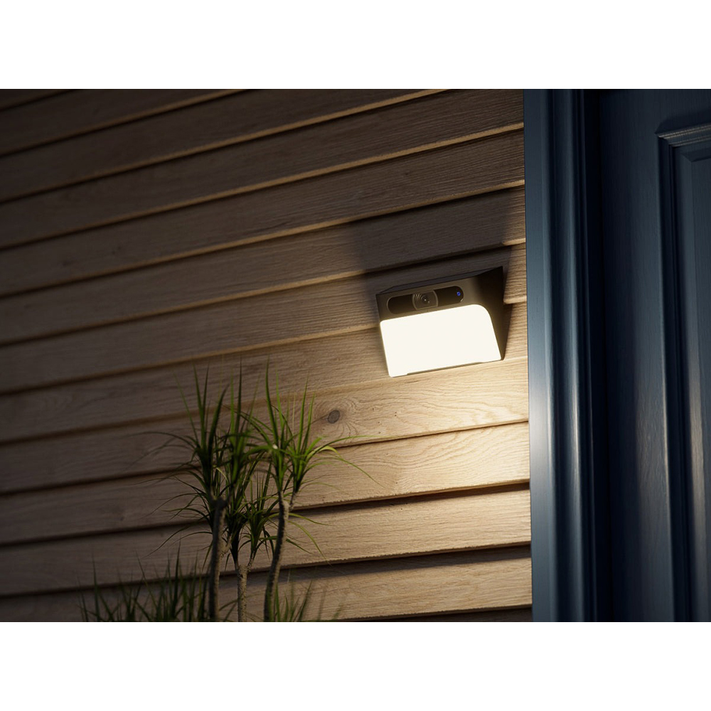 Camera IP Wireless exterior EUFY S120, 2K, 2304 x 1296, lumina LED, panou solar, negru