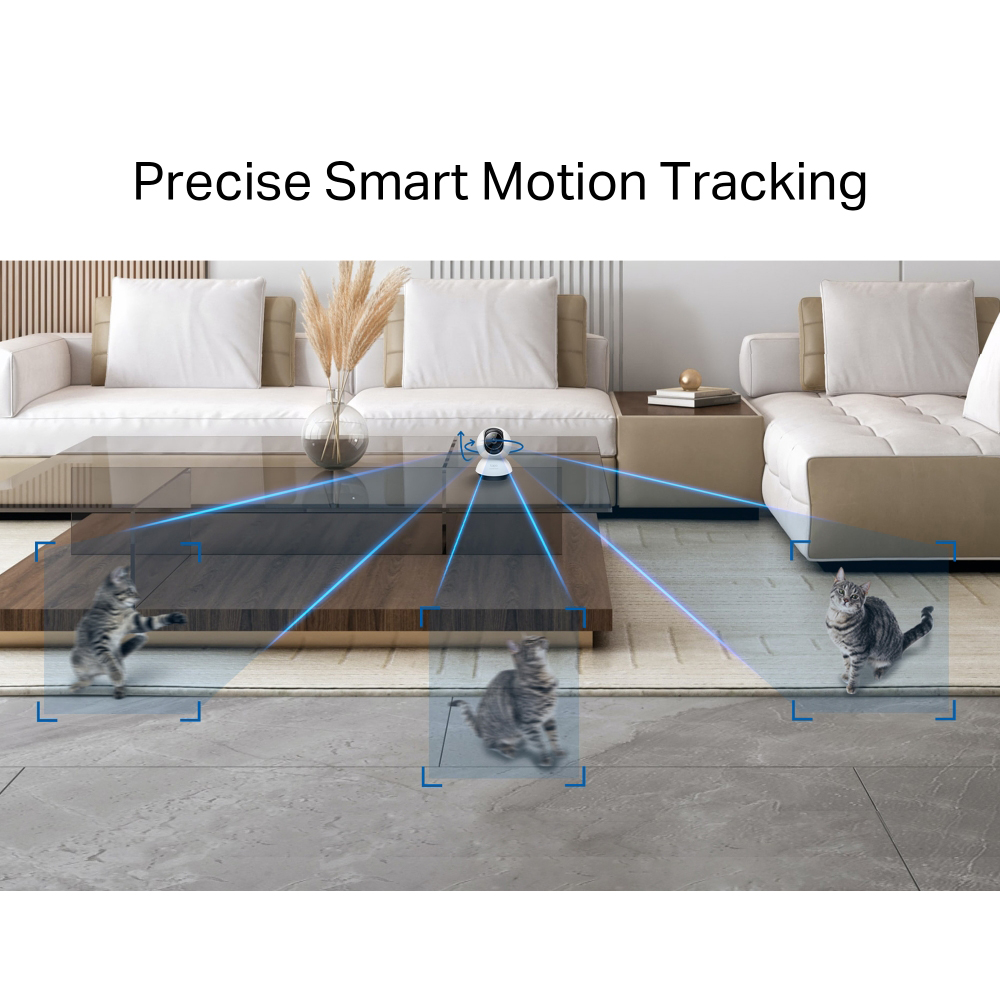 Camera IP Wireless TP-LINK TC72, 1440p, IR, Night Vision, alb