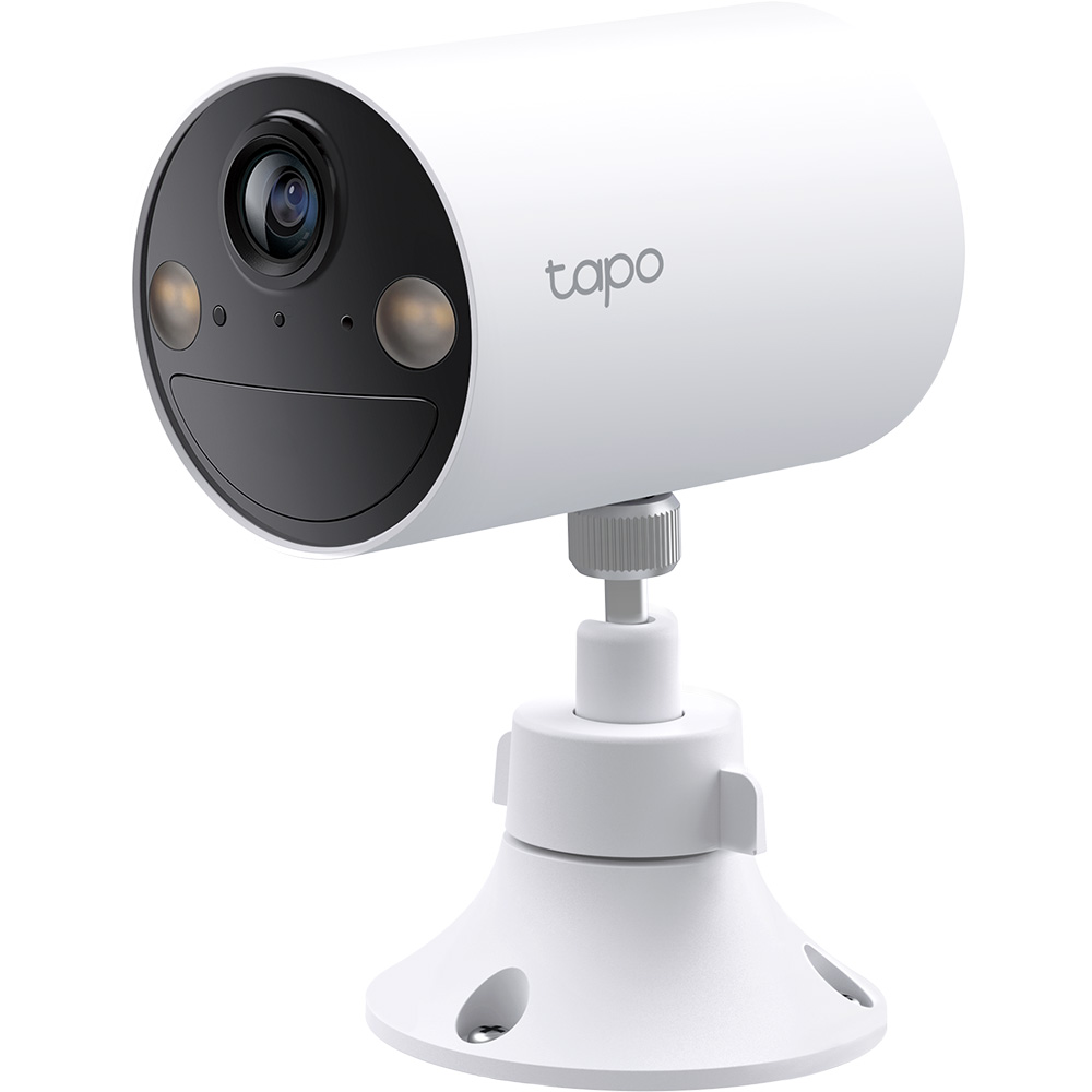 Kit camera IP Wireless exterior TP-LINK Tapo TC82, 3MP, 1296 p, IP65, IR, Night Vision, alb