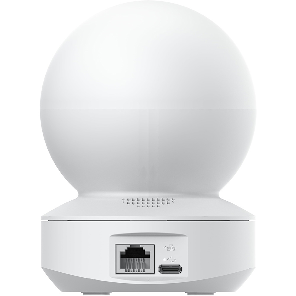 Camera IP Wireless interior EZVIZ TY1, 4K, IR 10m, Wi-Fi 5GHz, Night Vision, Detectarea miscarilor, Urmarire Inteligenta, Type-C, alb